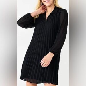 Nine West Black Collared Dress